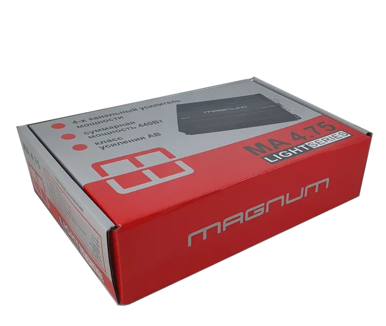 Четырёхканальные усилители MAGNUM LIGHT MA 4.75 