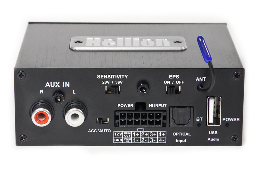 Интерфейсы для подключения усилителей Hellion DHL6 