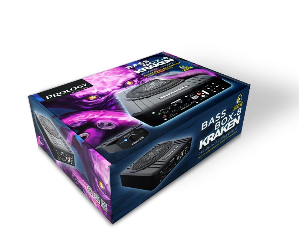 Cабвуферы корпусные активные Prology KRAKEN BASS BOX-8 
