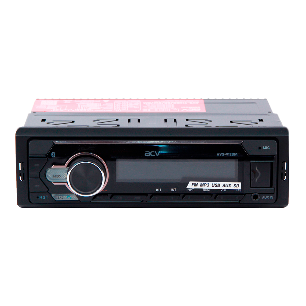 1-DIN USB/SD-ресиверы (без CD) ACV AVS-912BM 