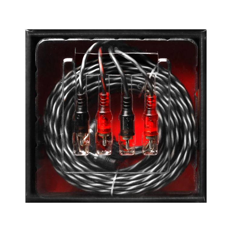 Кабели межблочные (RCA), AUX, HDMI, RCA разъёмы Ural Урал КМ 4RCA МТ5М 