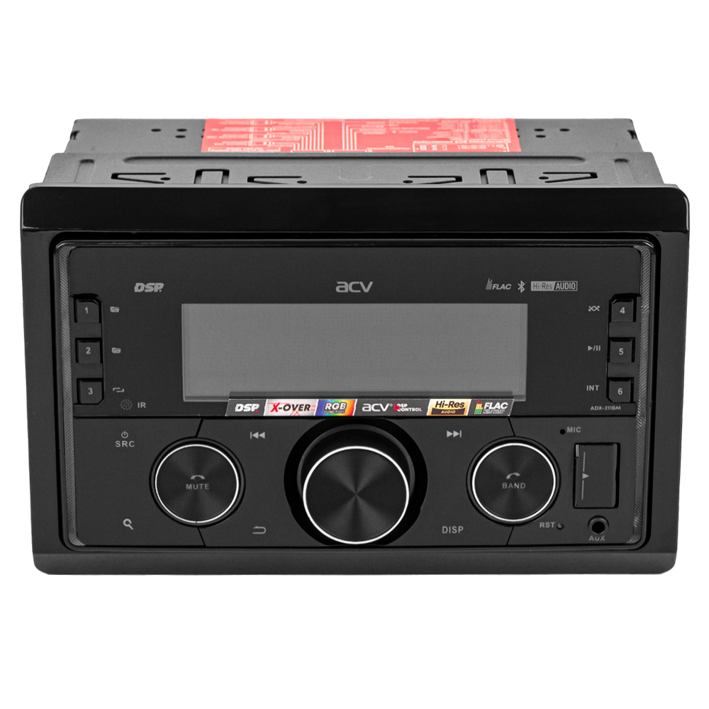 2-DIN DVD/MP3 ресиверы ACV ADX-211BM DSP 