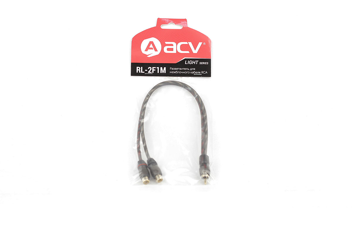 Кабели межблочные (RCA), AUX, HDMI, RCA разъёмы ACV RB-2F1M 
