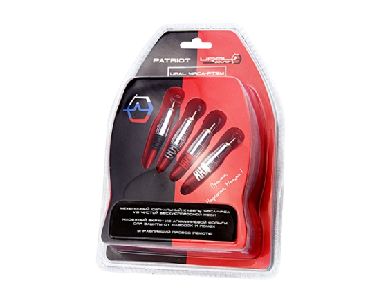 Кабели межблочные (RCA), AUX, HDMI, RCA разъёмы Ural УРАЛ ТТ КМ 4RCA-ТТ5М 