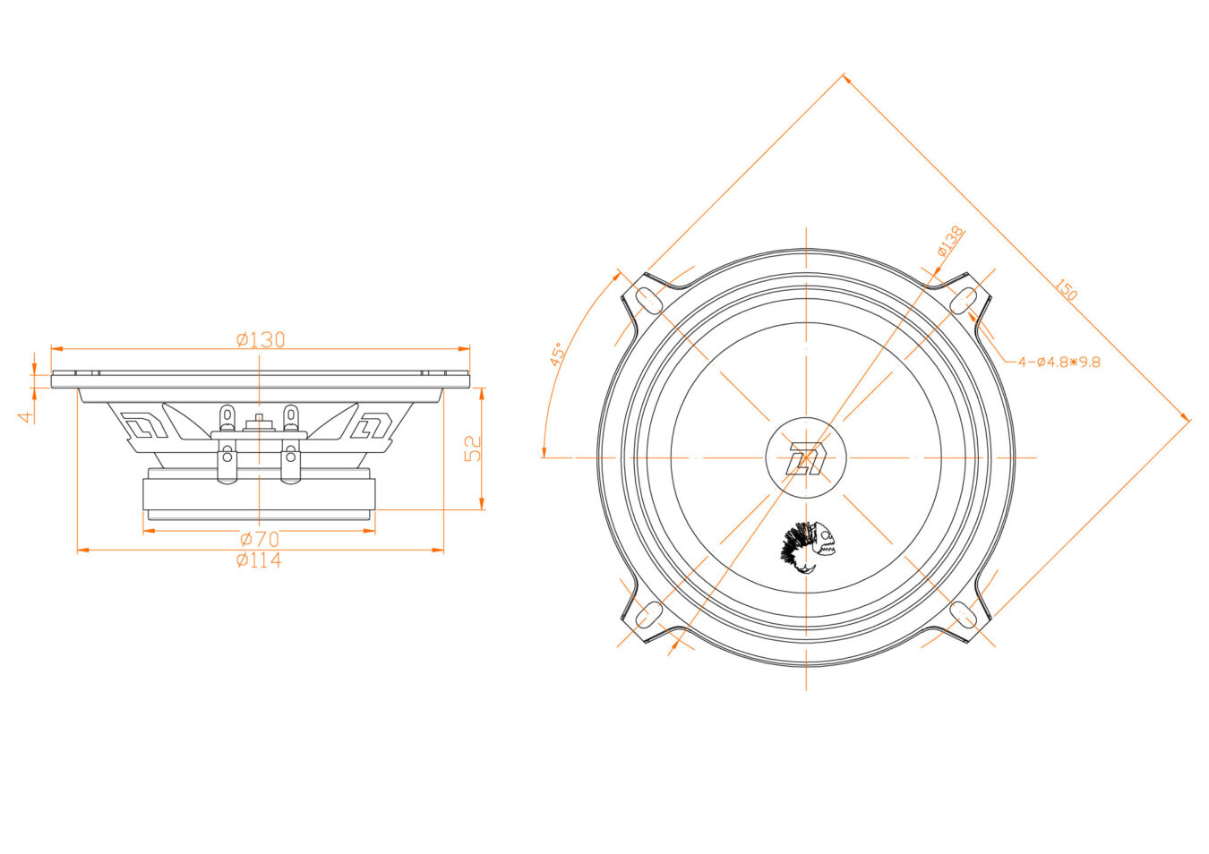 DL Audio Piranha 130 V2