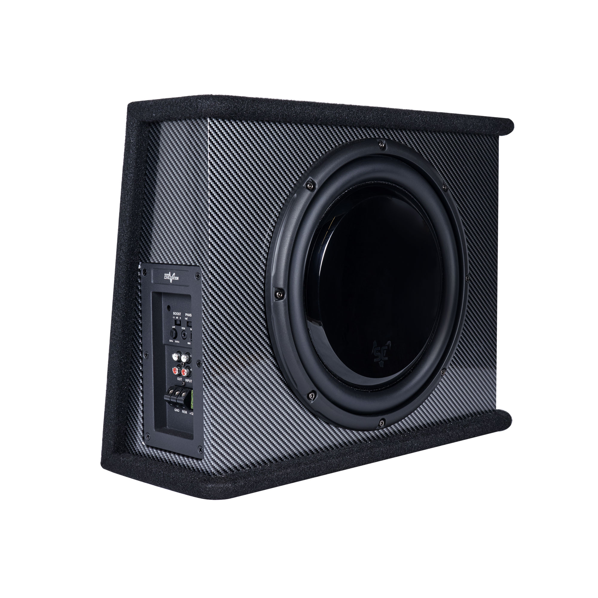 Cабвуферы корпусные активные KICX Sound Civilization Q300BPA 