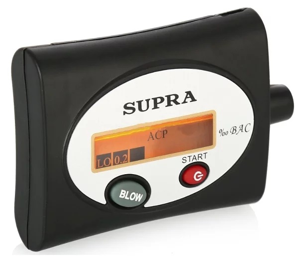 Алкотестеры Supra ATS 150 black