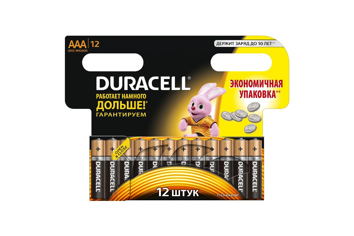 ААА Duracell ААA LR03-12BL