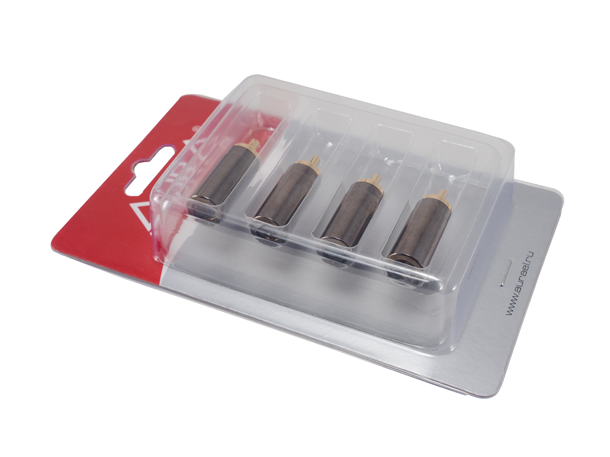 Кабели межблочные (RCA), AUX, HDMI, RCA разъёмы AurA RCA-P618 