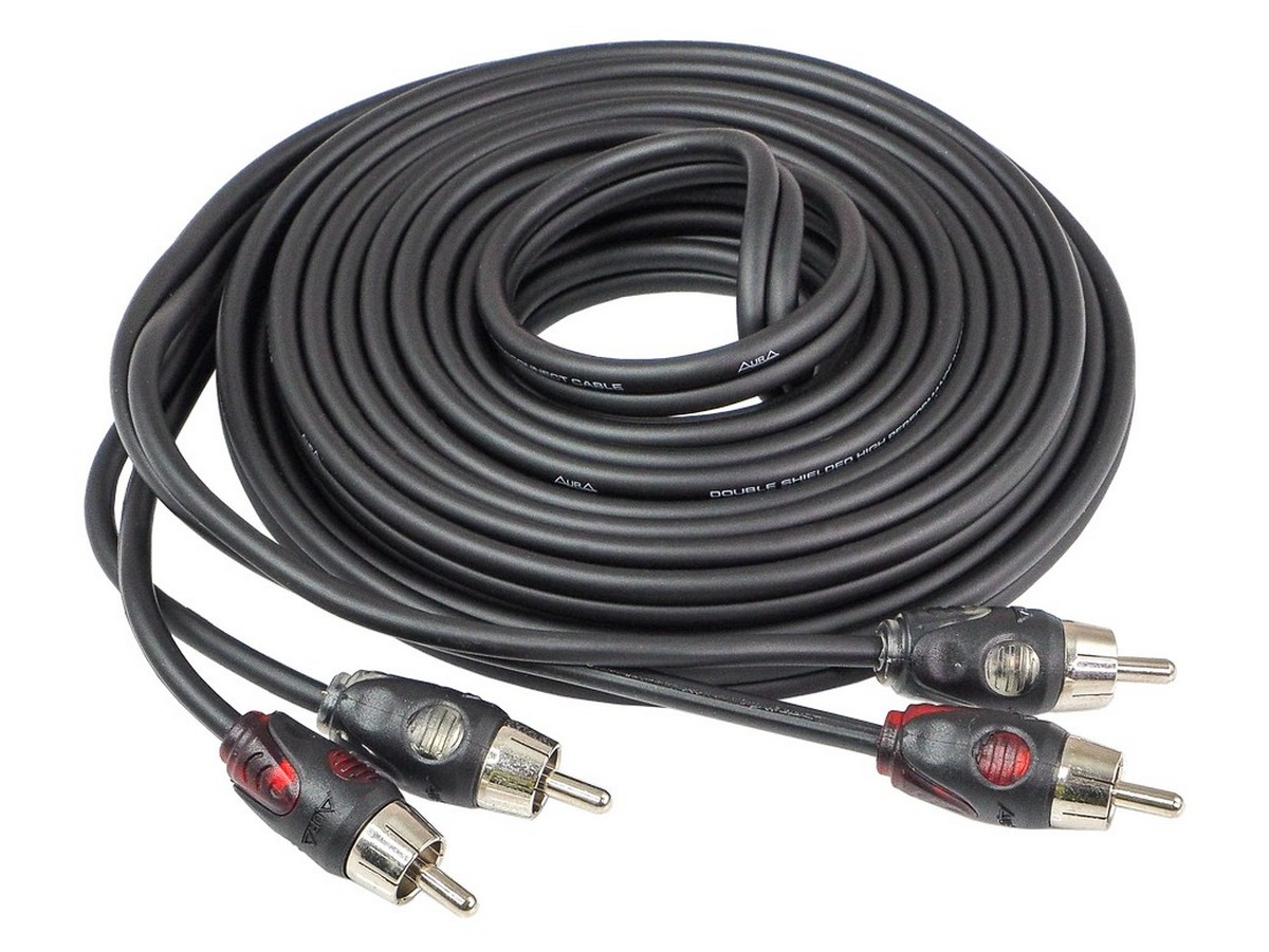 Кабели межблочные (RCA), AUX, HDMI, RCA разъёмы AurA RCA-B250 