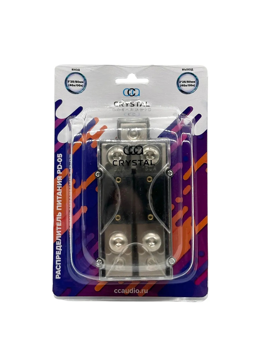 Дистрибьюторы, колбы, держатели предохранителя Crystal Car Audio PD-05 