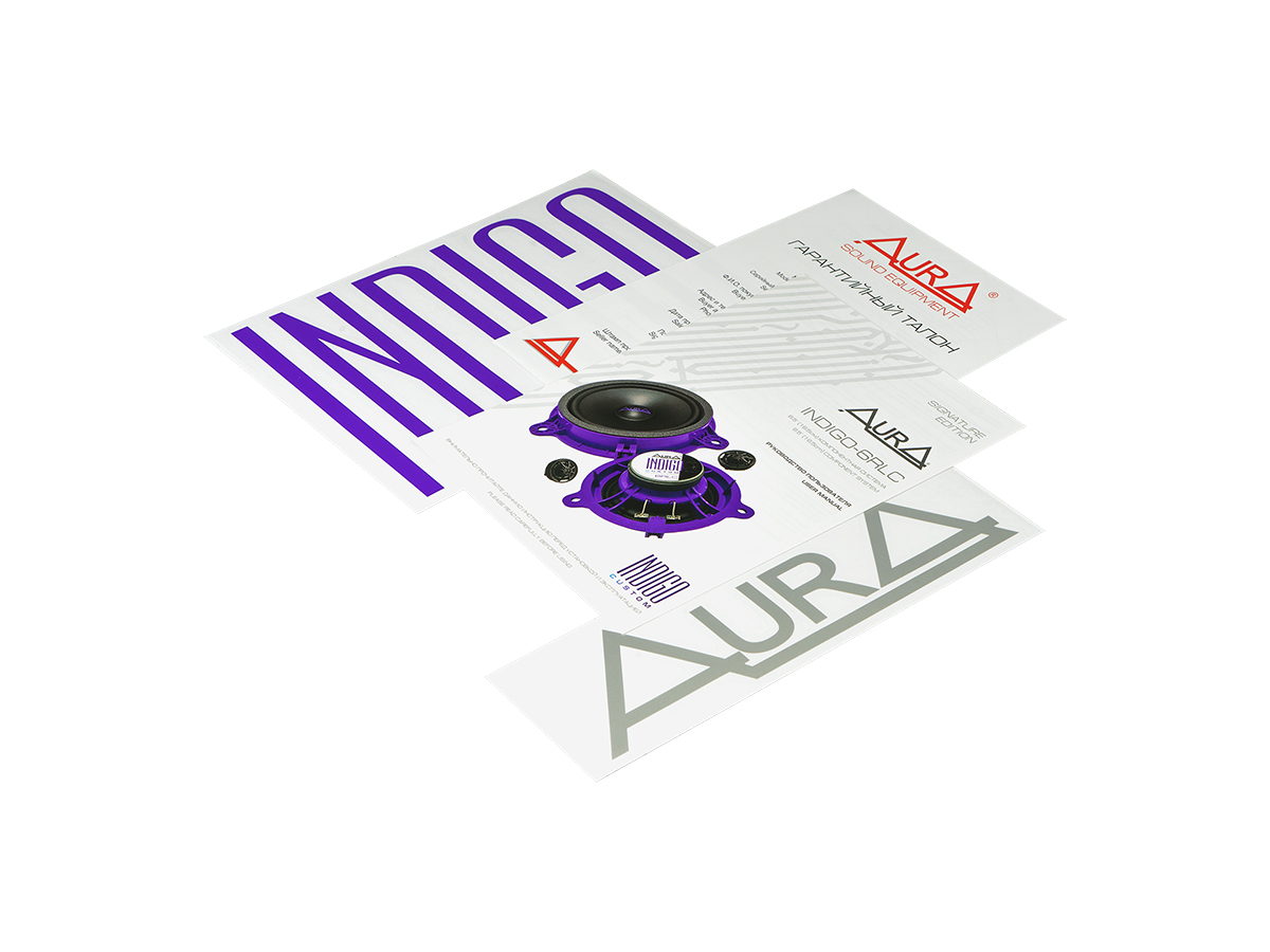 Акустика автомобильная AurA INDIGO-6RLC 