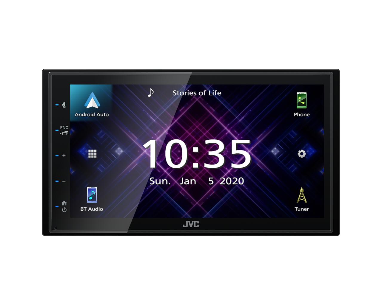 2-DIN Медиа-ресиверы со встроенным ЖК-экраном (без DVD) JVC KW-M560BT 