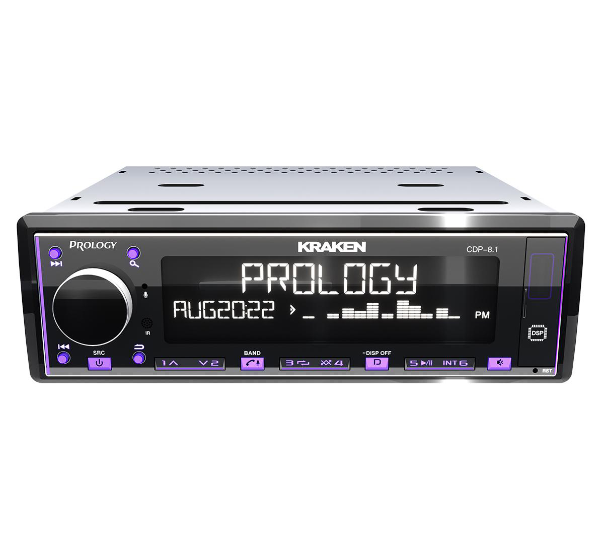 1-DIN USB/SD-ресиверы (без CD) Prology CDP-8.1 KRAKEN 