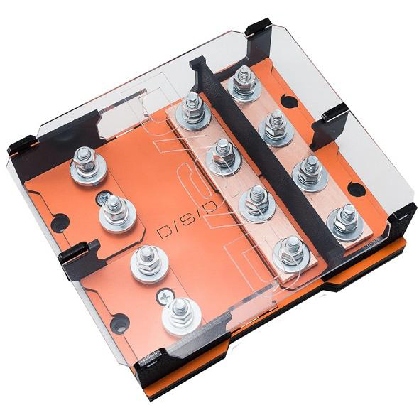 Дистрибьюторы, колбы, держатели предохранителя D/S/D DPD-R4PN 