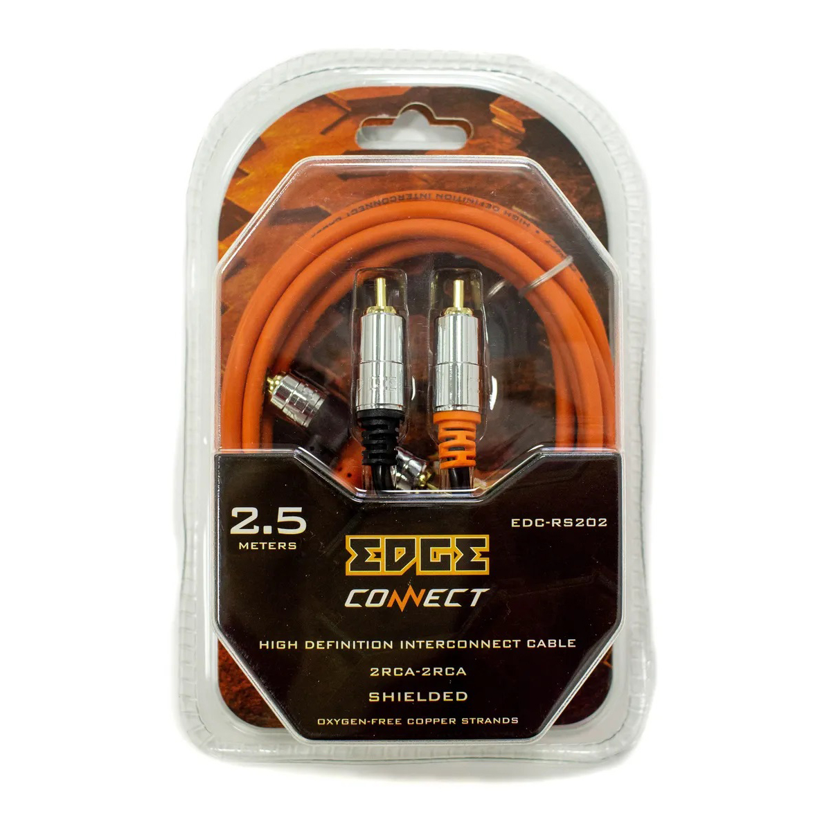 Кабели межблочные (RCA), AUX, HDMI, RCA разъёмы EDGE EDC-RS202 