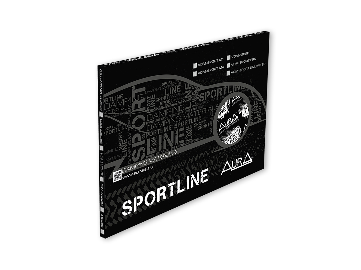 Виброизоляционные (тяжелые) материалы AurA VDM-SPORT M3