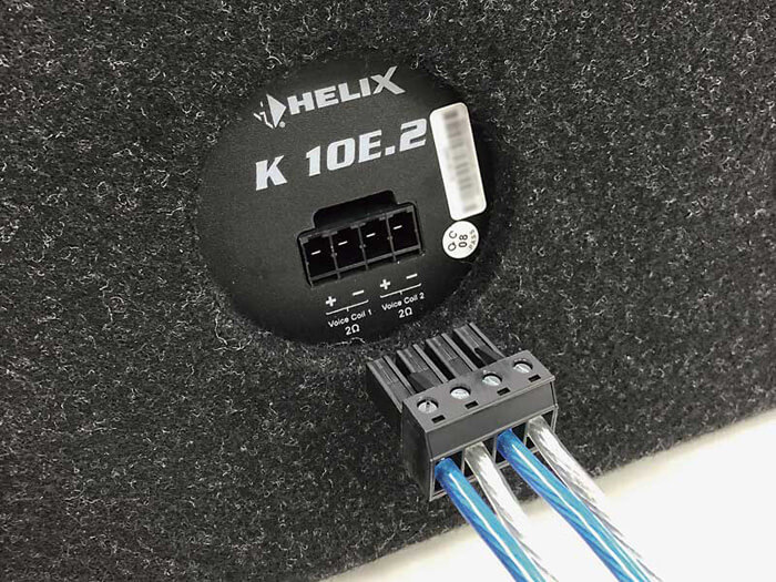 Сабвуферные динамики Helix K 10E.2 (DVC.2) 