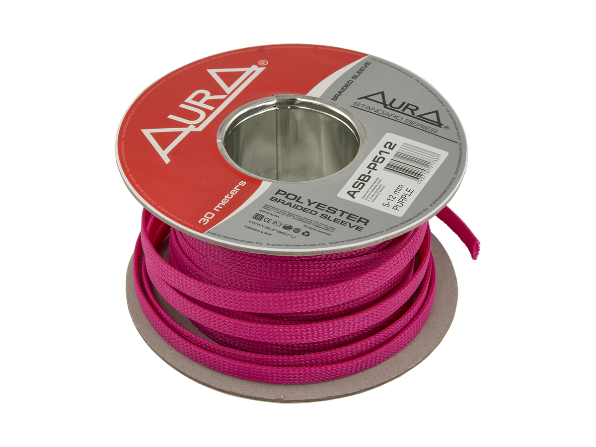 Полиэстеровый рукав (змеиная кожа) AurA ASB-512 PINK 