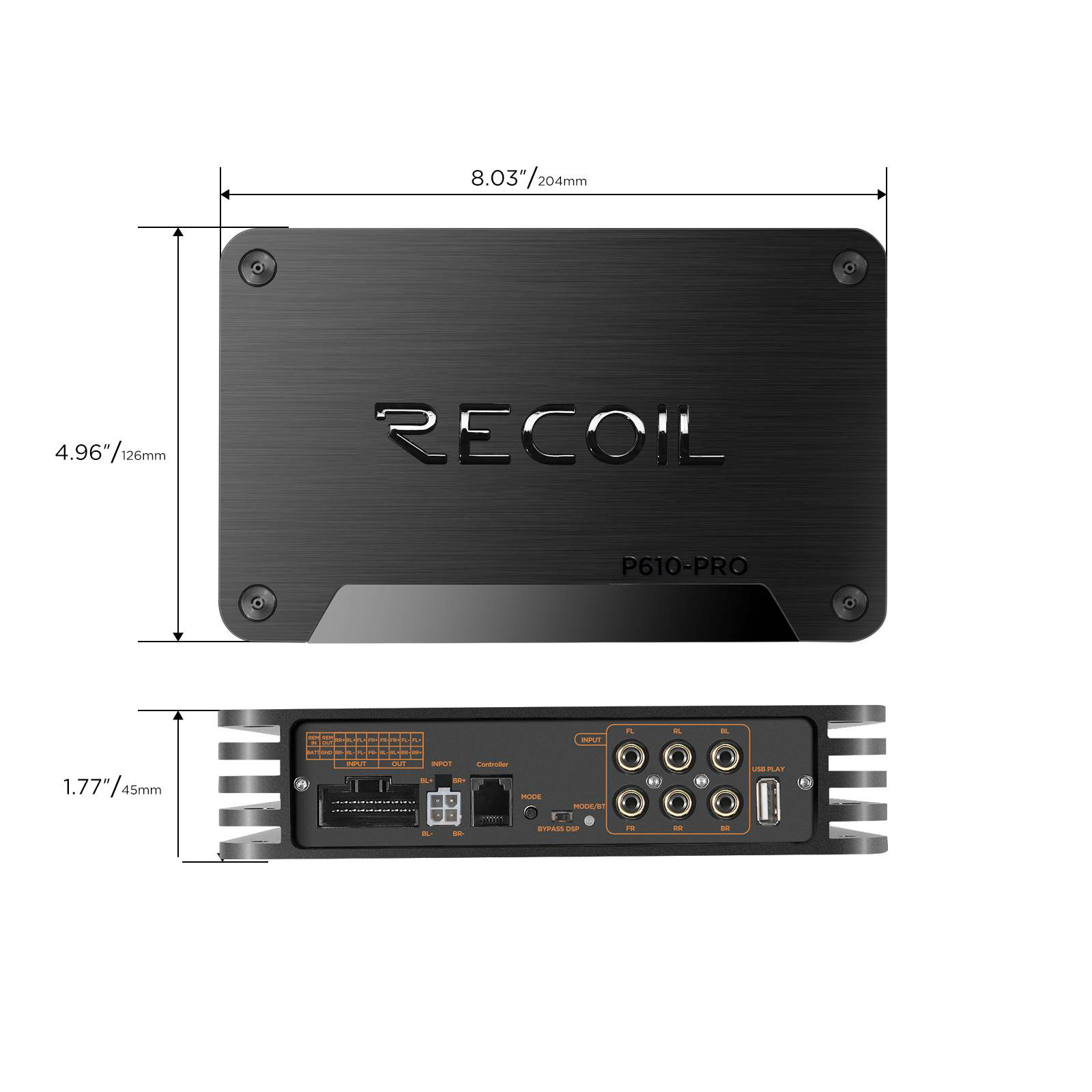 Процессоры, процеусилители Recoil P610-PRO 