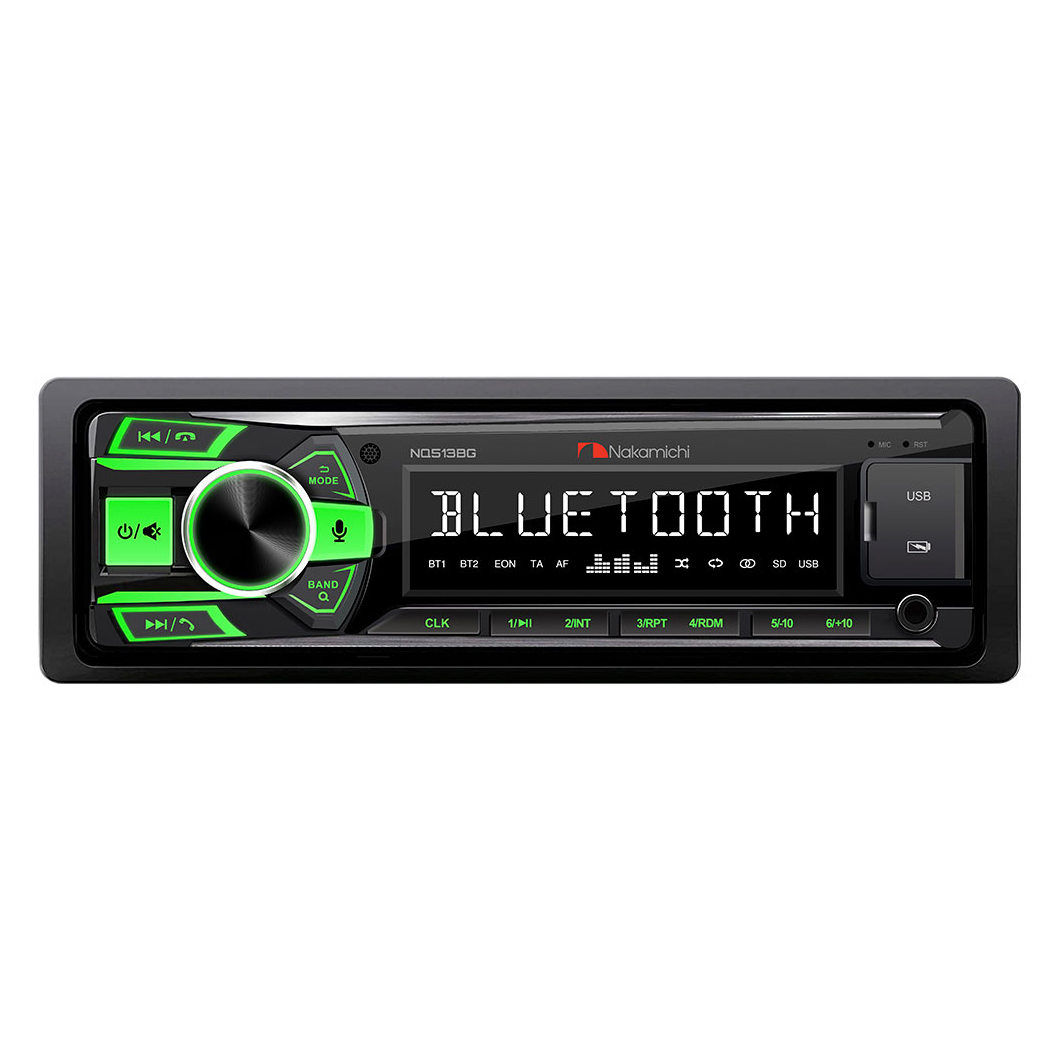 1-DIN USB/SD-ресиверы (без CD) Nakamichi NQ513BG 