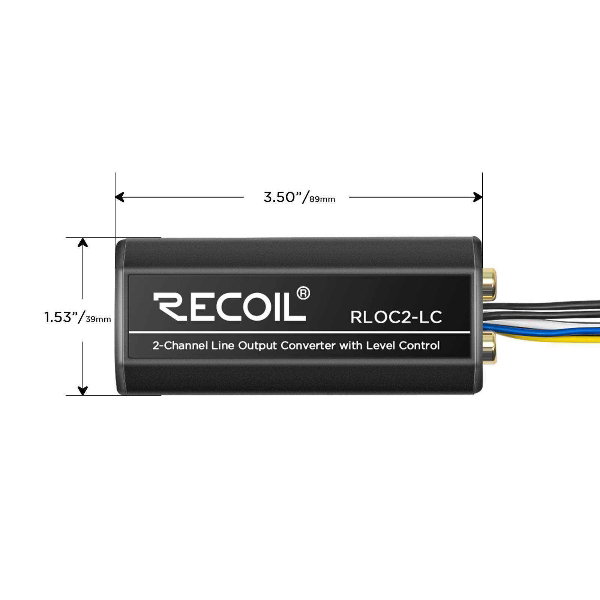 Интерфейсы для подключения усилителей Recoil RLOC2-LC 