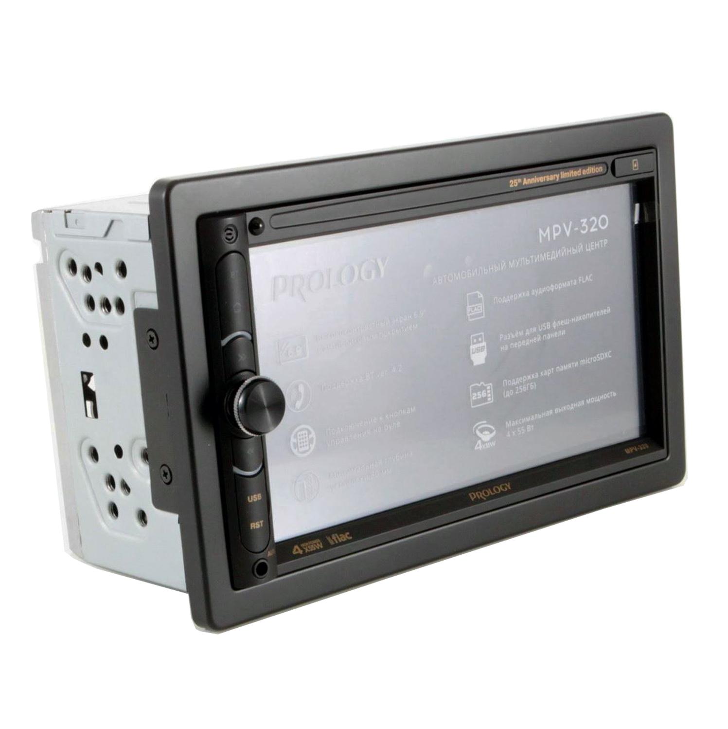 2-DIN Медиа-ресиверы со встроенным ЖК-экраном (без DVD) Prology MPV-320 