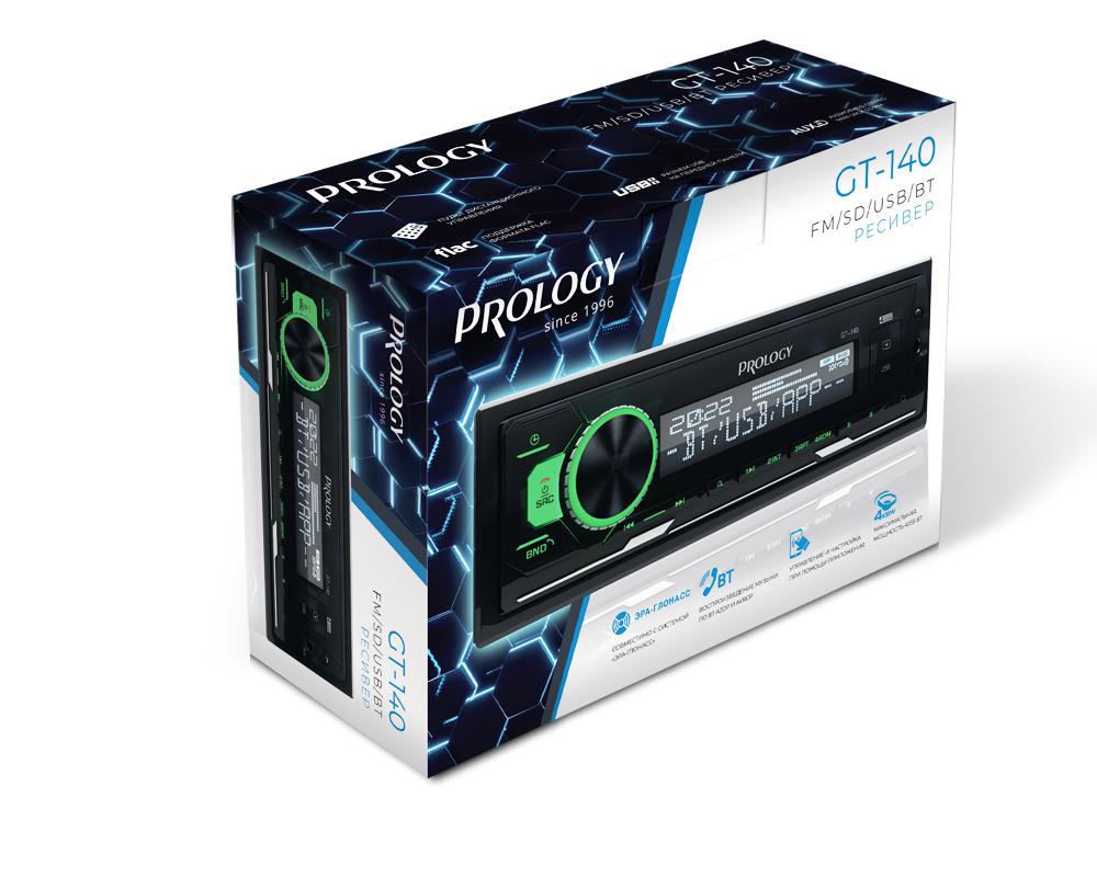1-DIN USB/SD-ресиверы (без CD) Prology GT-140 