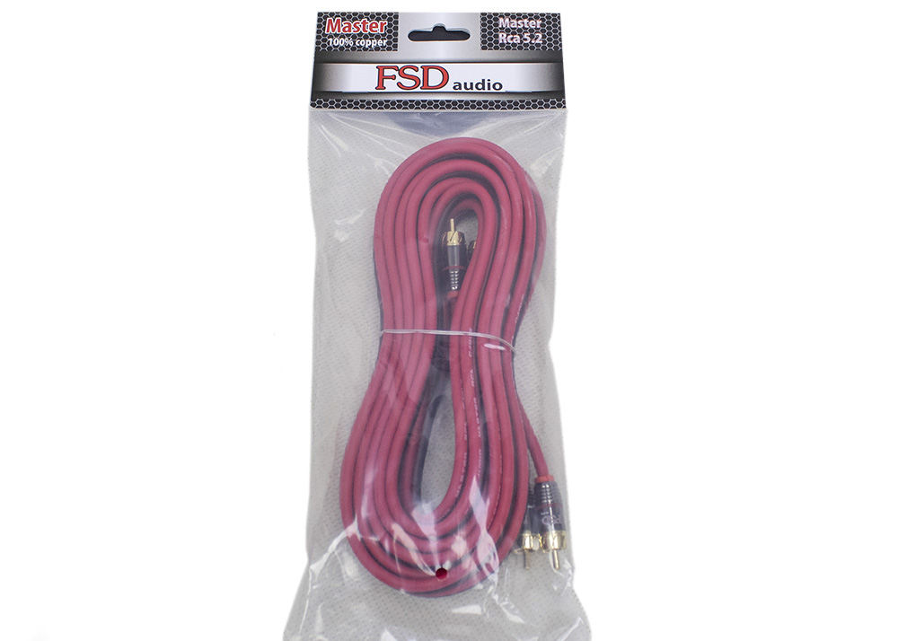 Кабели межблочные (RCA), AUX, HDMI, RCA разъёмы FSD audio Master RCA PRO - 5.2 