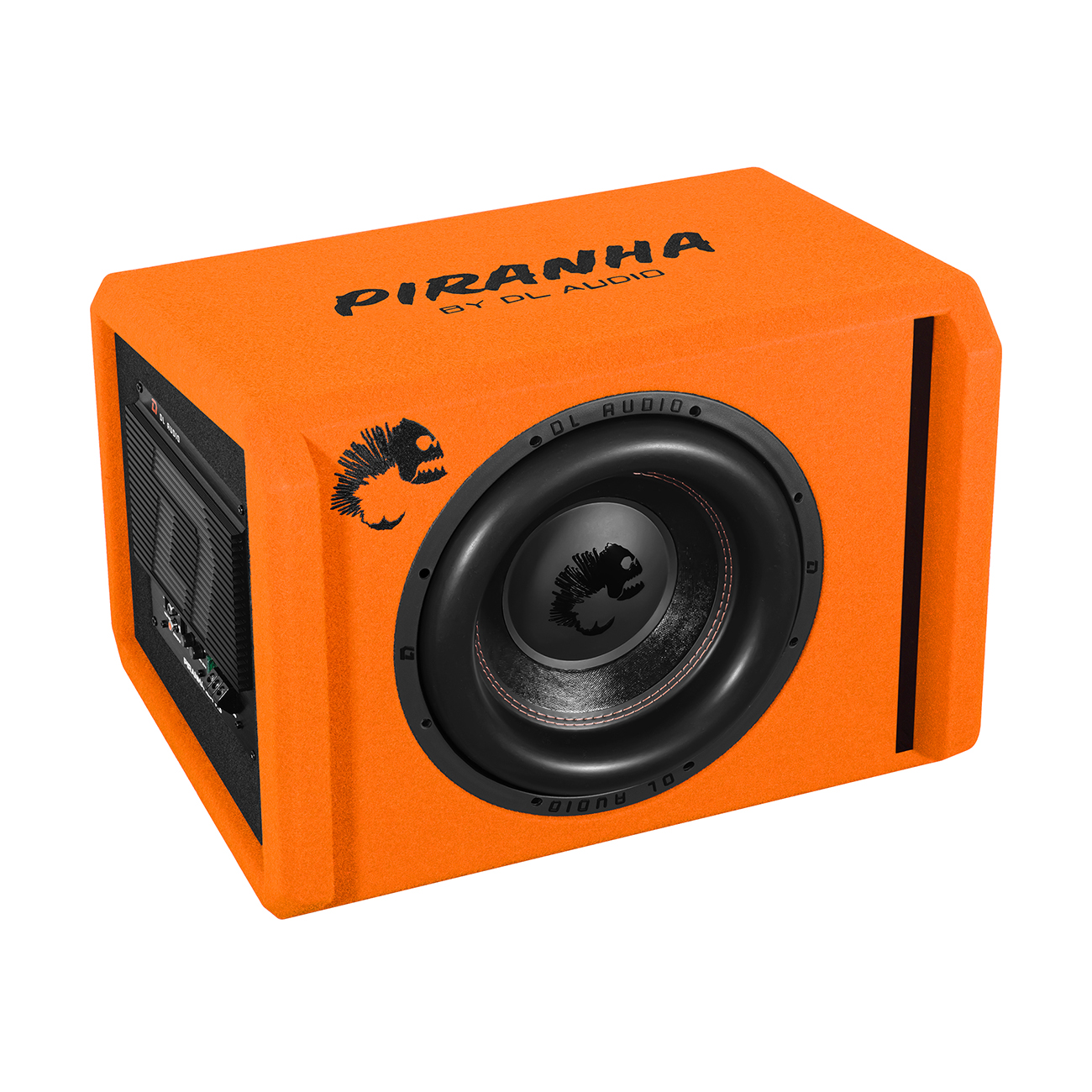 Cабвуферы корпусные активные DL Audio Piranha 12A V3 Orange 