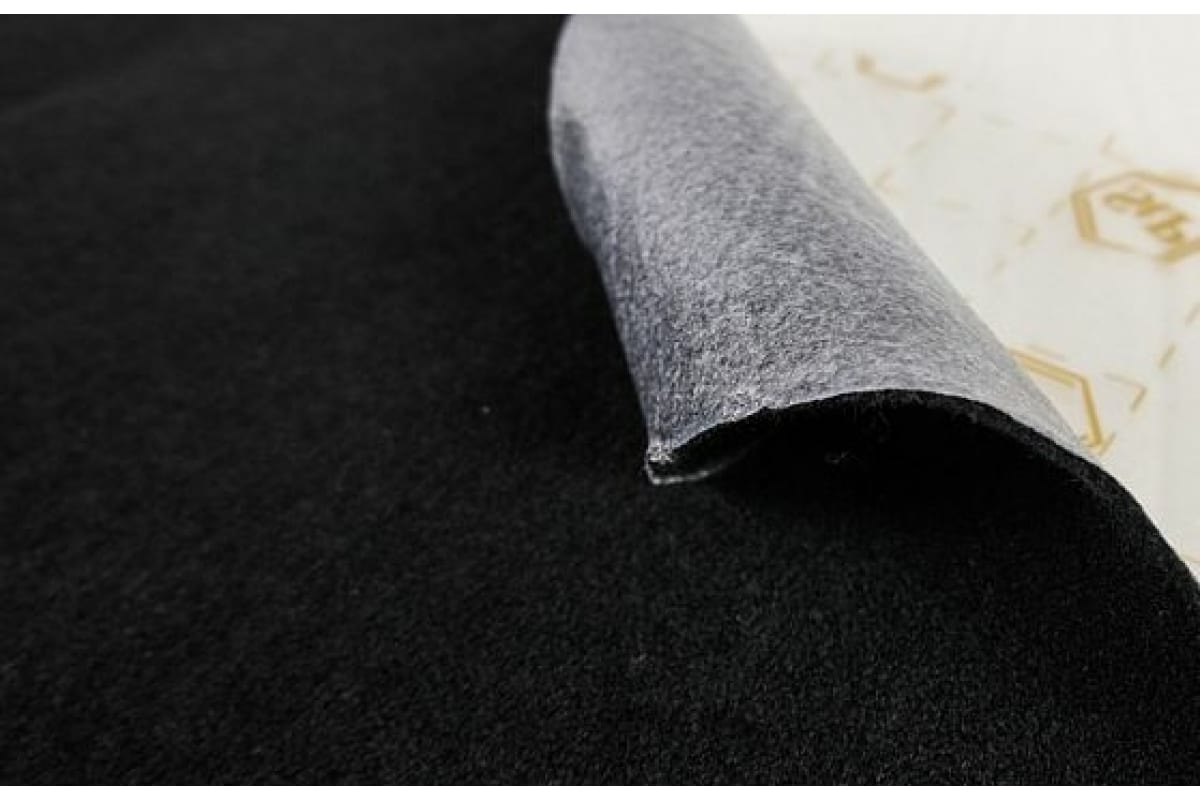 Карпет, винил, радиоткань, клей STP Карпет самоклеящийся Черный 