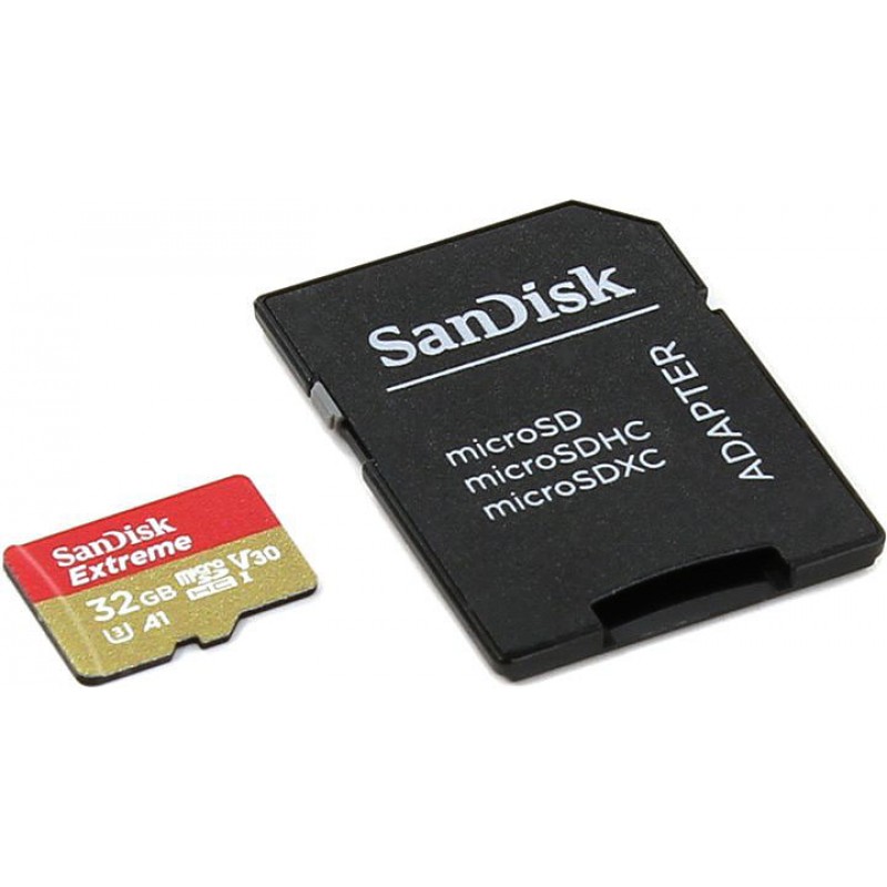 Карты памяти SD SanDisk MicroSD 32Gb UHS-I U3