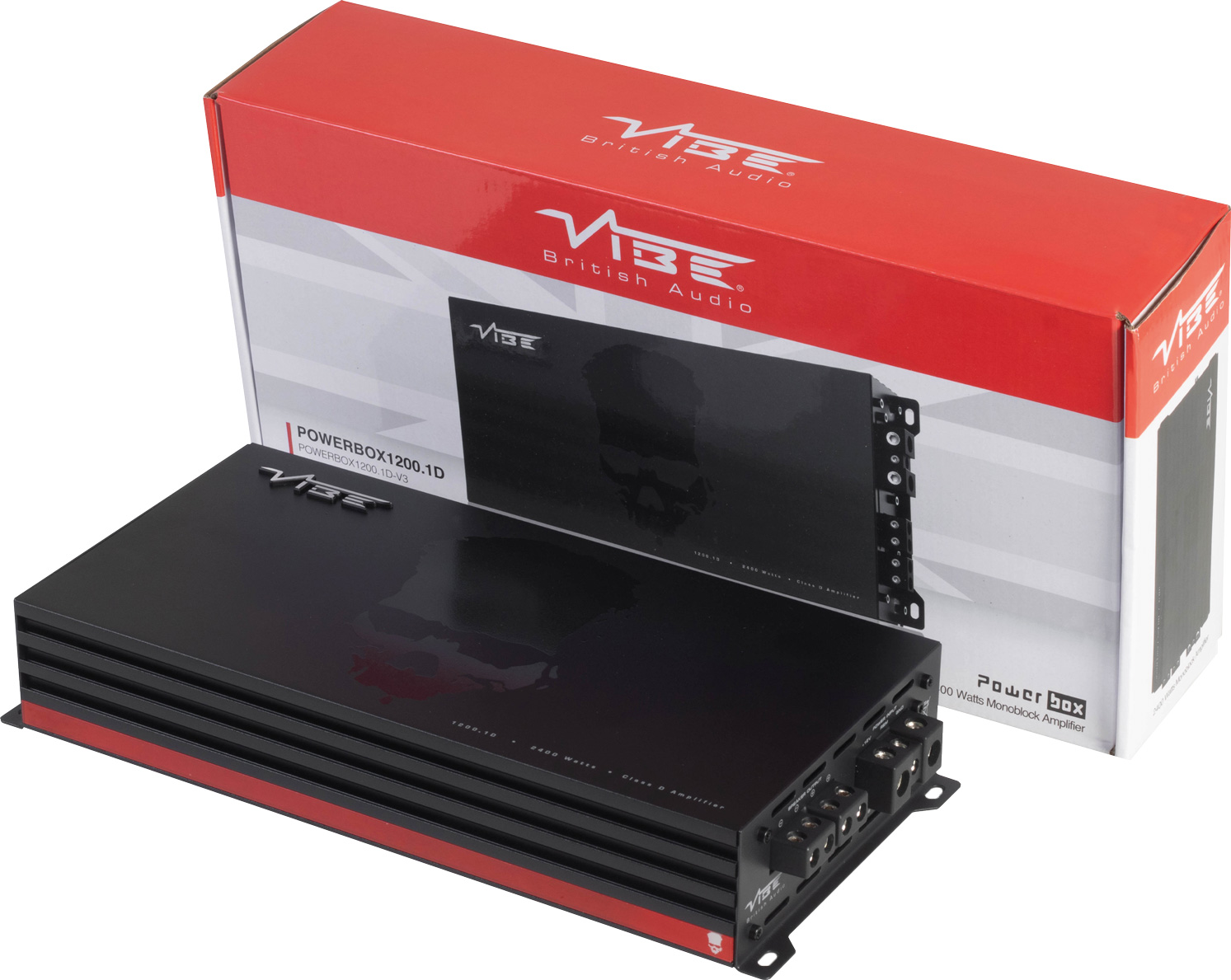Одноканальные усилители Vibe POWERBOX1200.1D-V3 