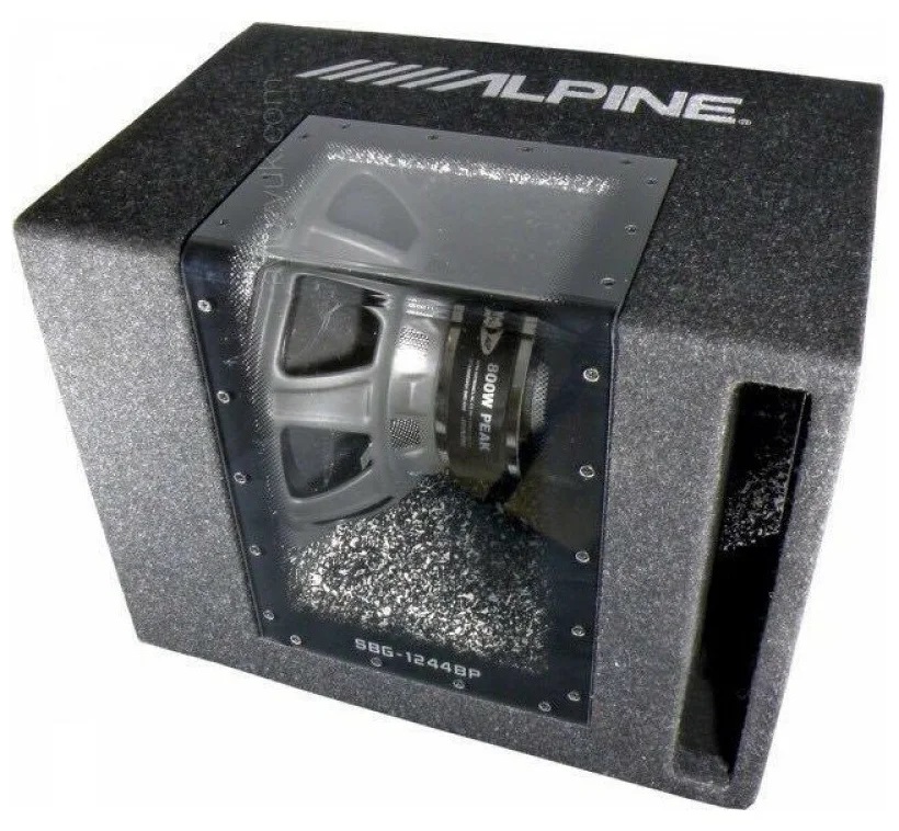 Cабвуферы корпусные пассивные Alpine SBG-1244BP 