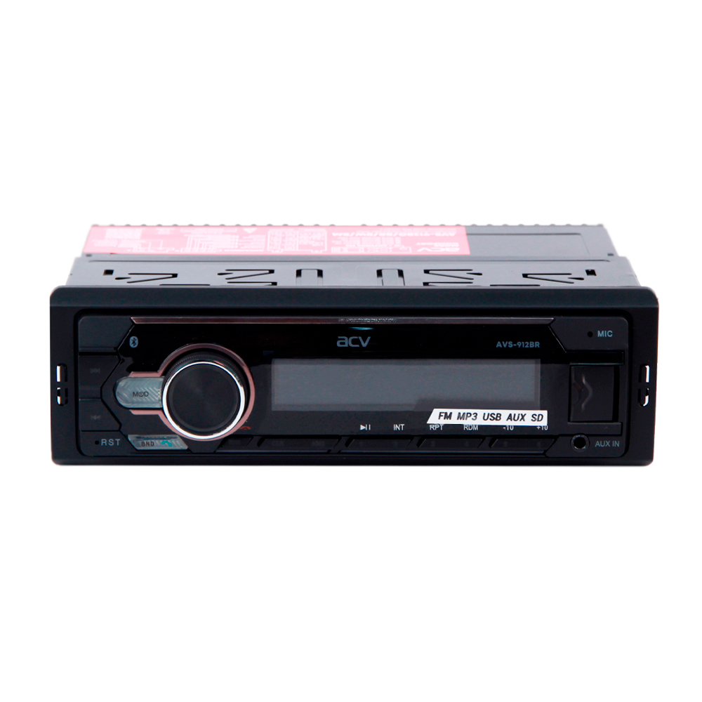 1-DIN USB/SD-ресиверы (без CD) ACV AVS-912BR 