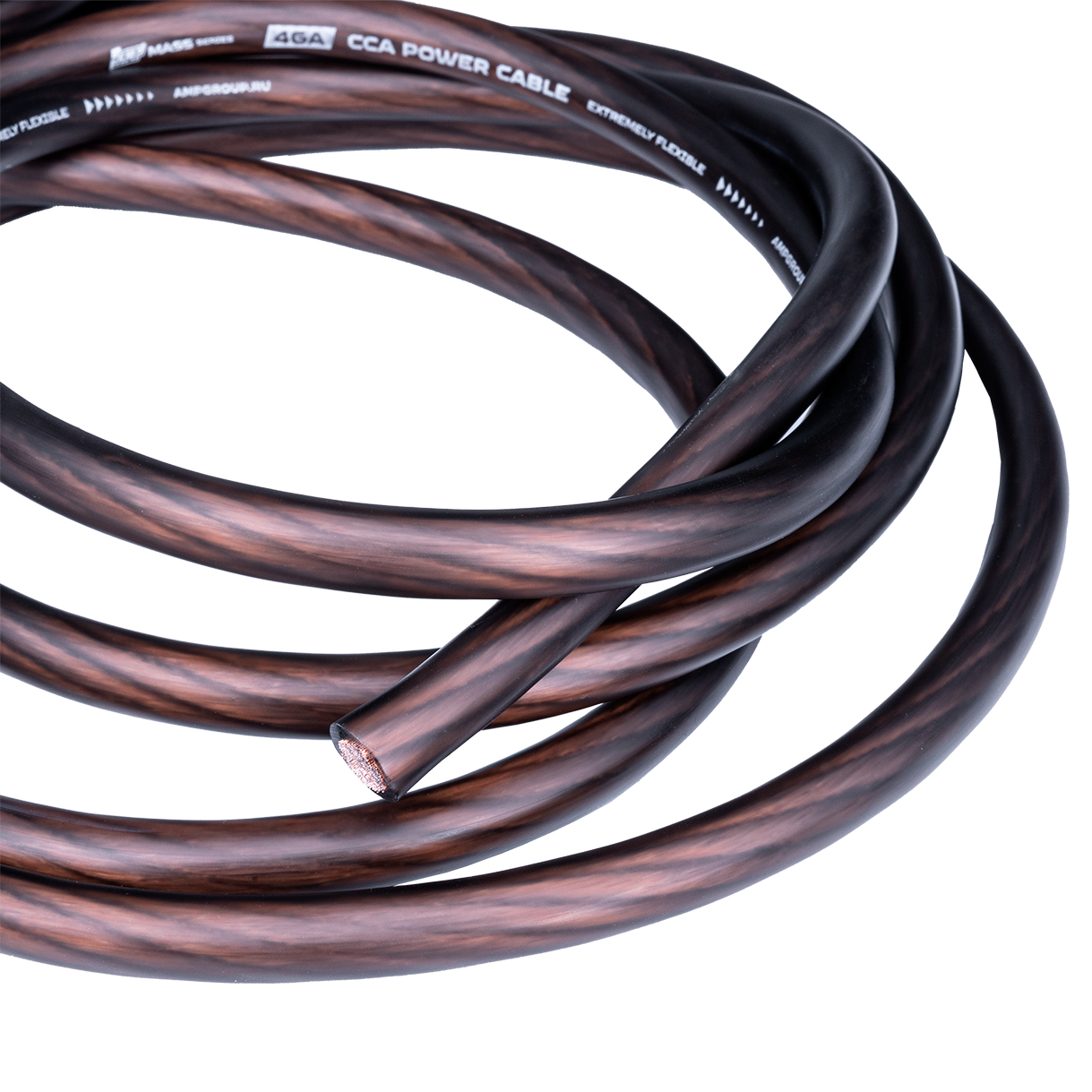 Кабели силовые, разъемы. Крепеж для кабеля. AMP MASS 4Ga 