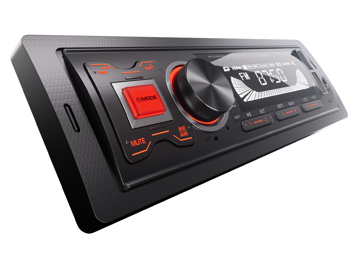 1-DIN USB/SD-ресиверы (без CD) AurA FIREBALL-103BT 