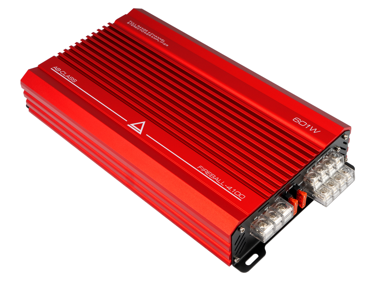 Четырёхканальные усилители AurA FIREBALL-4.100 
