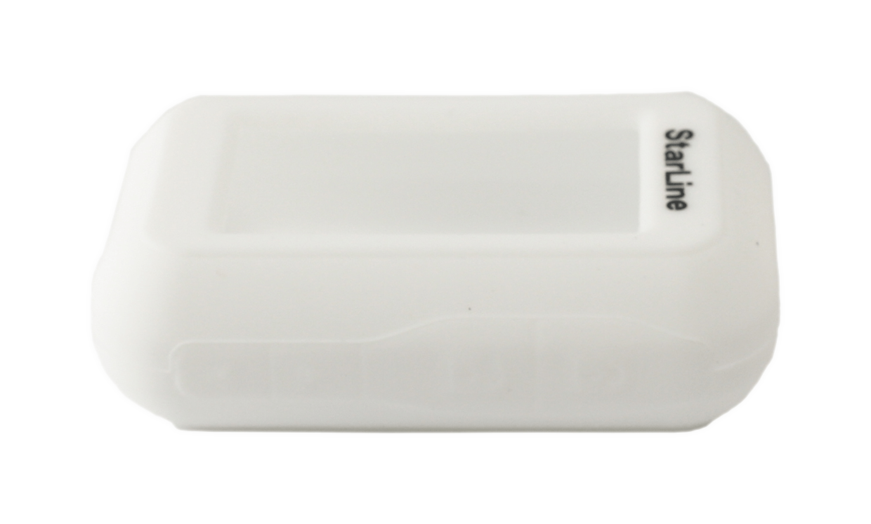 Чехол Силикон StarLine E60-E90 БЕЛЫЙ