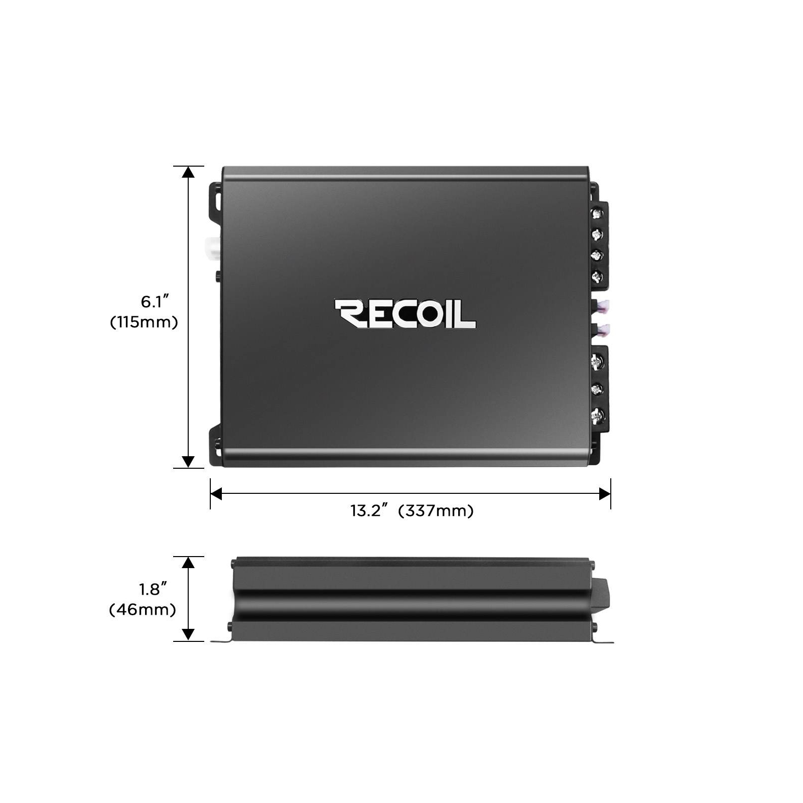 Одноканальные усилители Recoil DI1200.1 