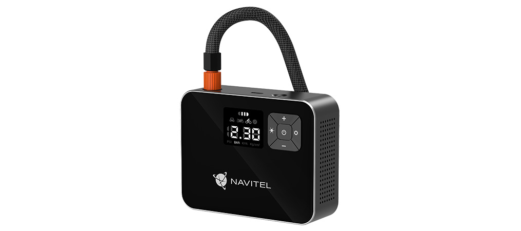 Автомобильные, велосипедные компрессоры.Помпы, насосы. Манометры NAVITEL AIR 15 AL
