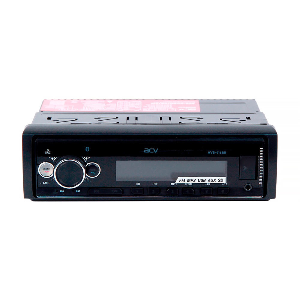 1-DIN USB/SD-ресиверы (без CD) ACV AVS-916BG 