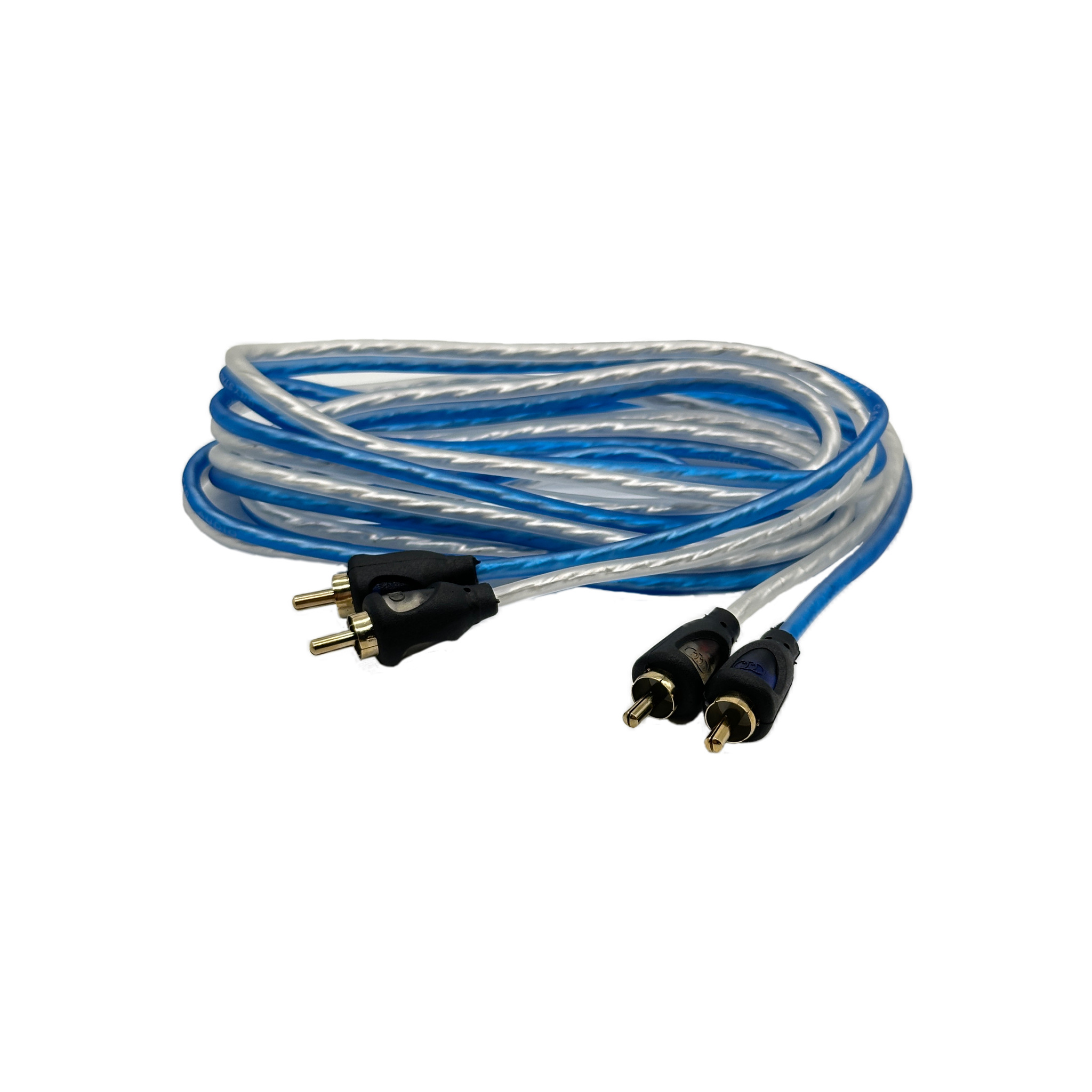 Кабели межблочные (RCA), AUX, HDMI, RCA разъёмы Crystal Car Audio BASE 2RCA-2 