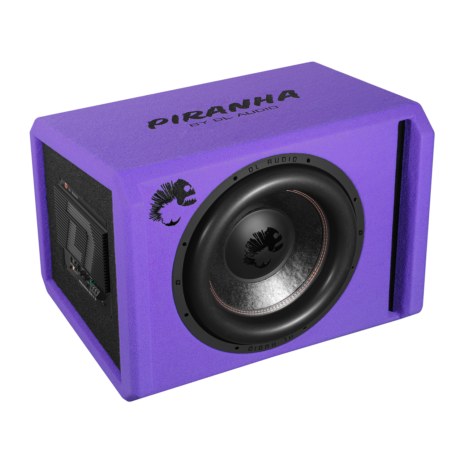 Cабвуферы корпусные активные DL Audio Piranha 15A V3 Purple 