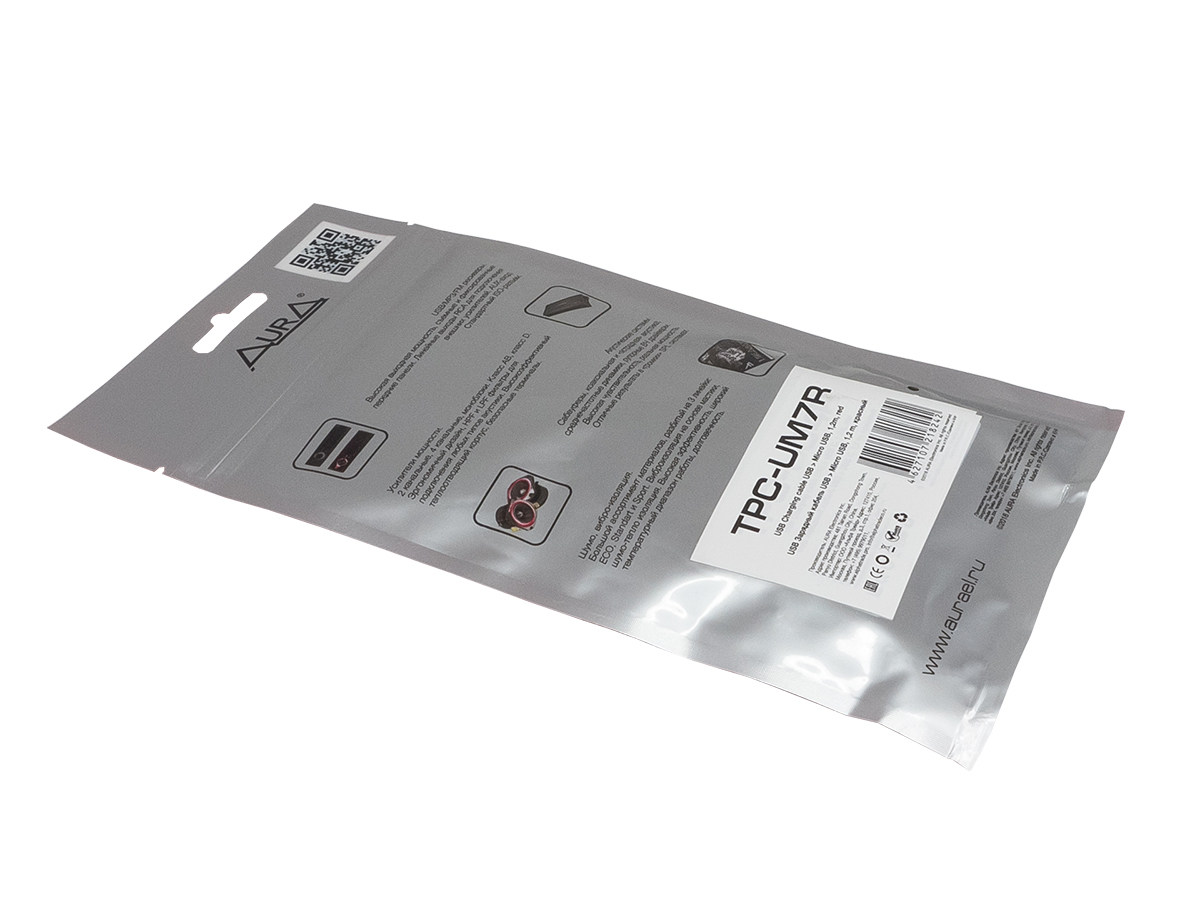 Зарядные устройства для смартфонов, Кабели AurA TPC-UM7R 