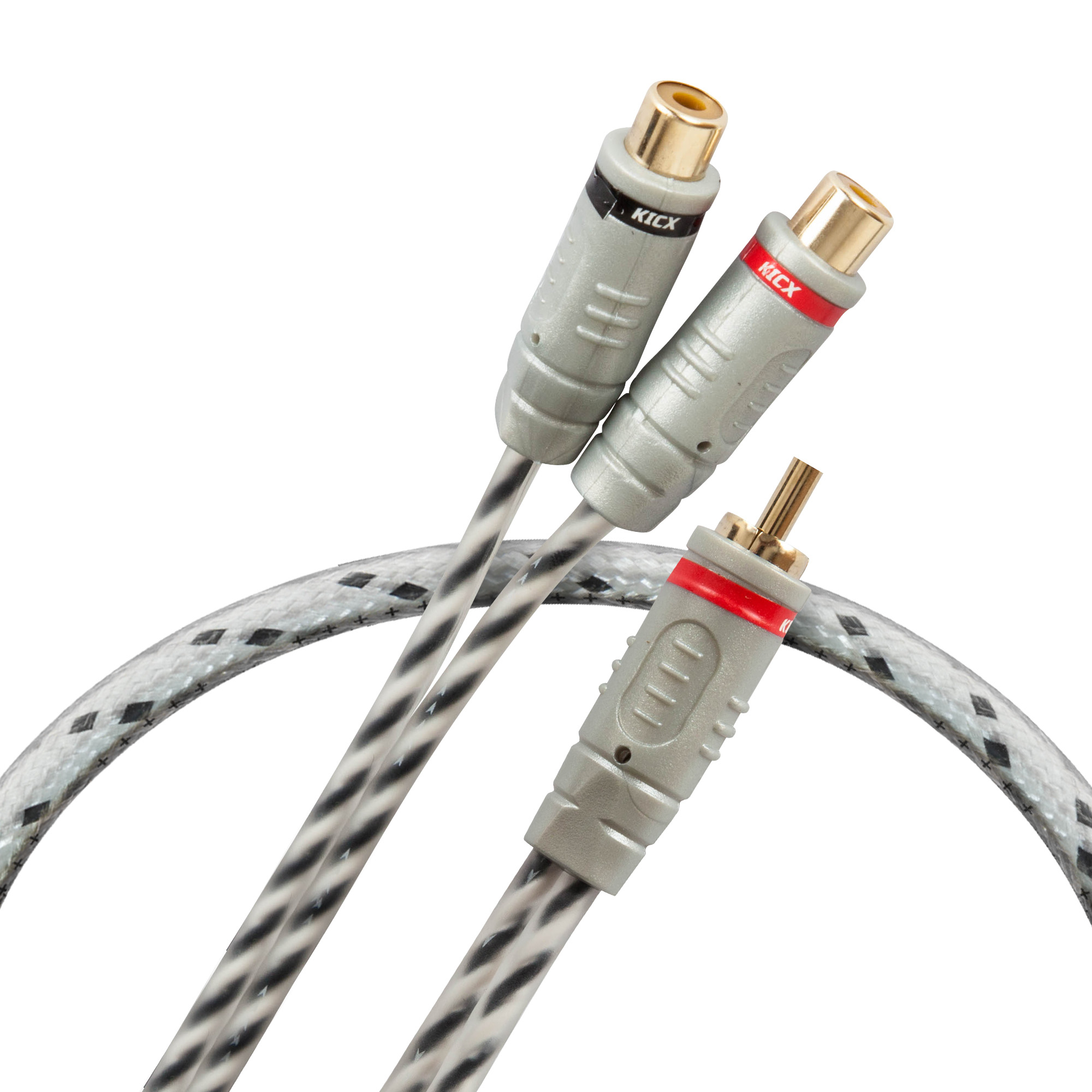 Кабели межблочные (RCA), AUX, HDMI, RCA разъёмы KICX MRCA02Y 