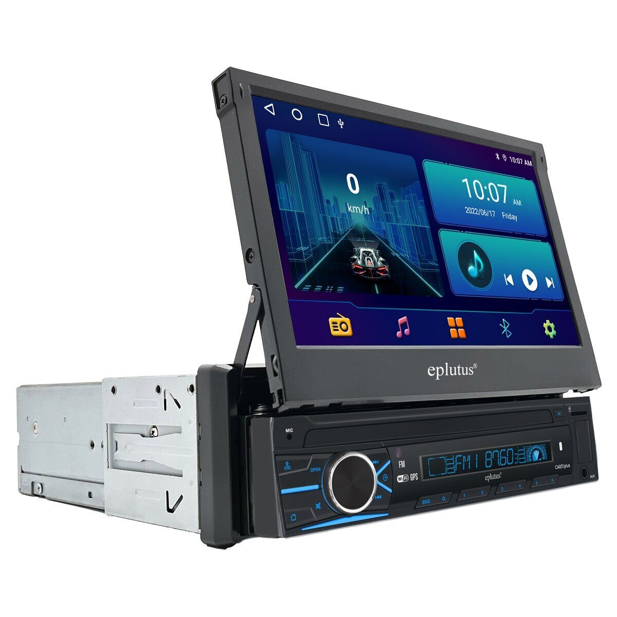 1-DIN ресиверы с навигацией Eplutus CA831 Plus 