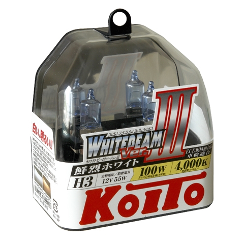KOITO P0752W H3 WHITEBEAM