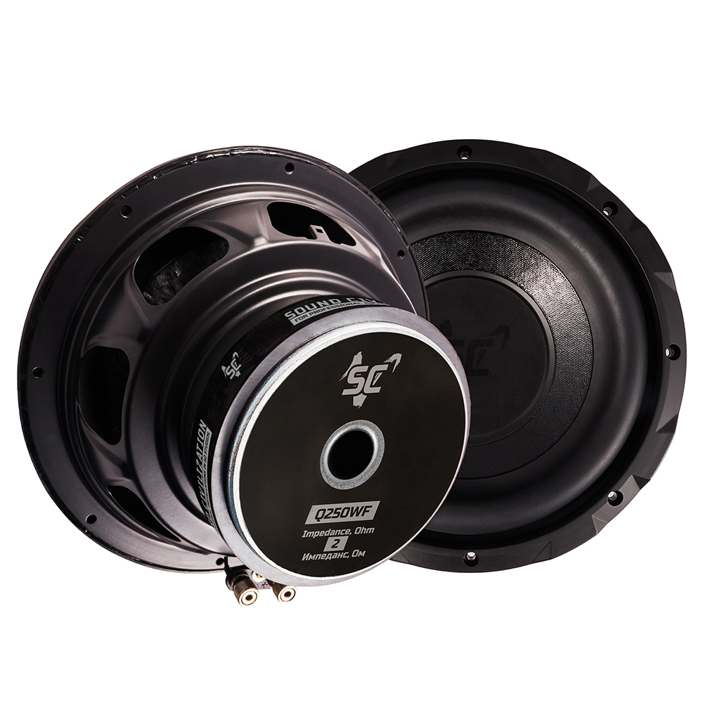 Сабвуферные динамики KICX Sound Civilization Q250WF 
