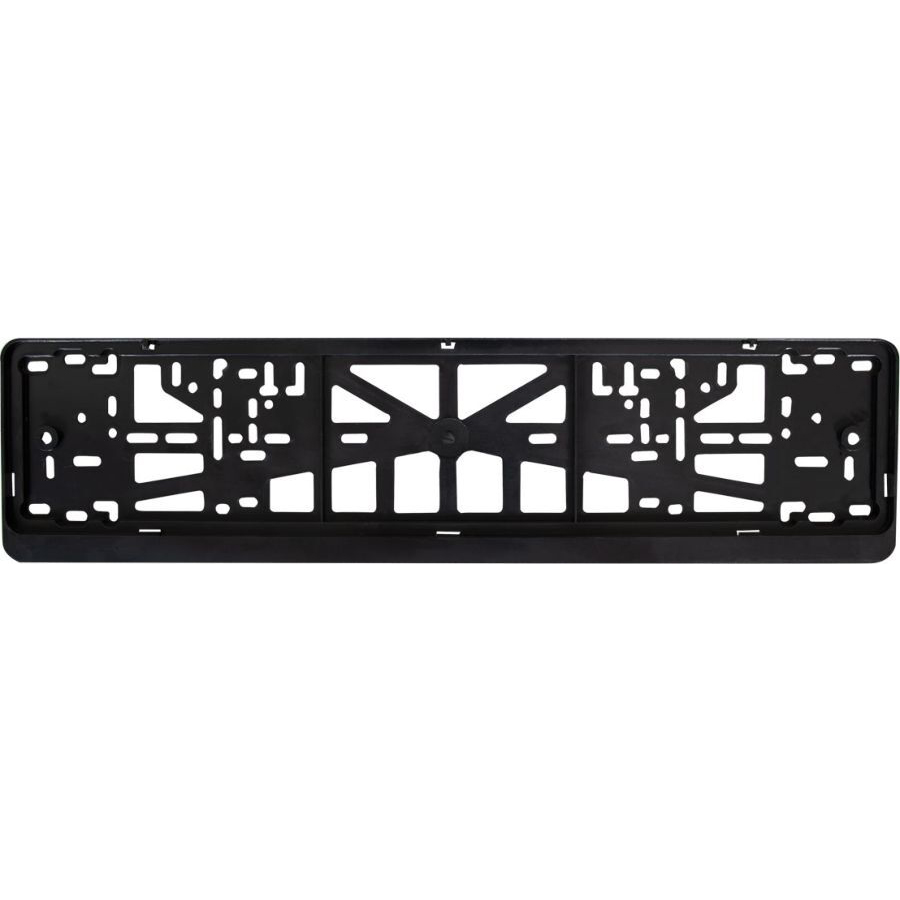 Рамка под номер пластиковая черная